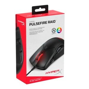 Mouse Pulsefire Raid RGB 11B Pixart3389 16000DPI 50G - HX-MC005B - HPX