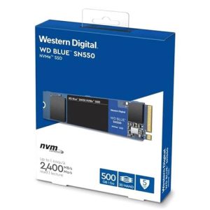 Disco Duro WD 500GB SSD M.2 PCIE GEN3 X2 BLUE NVME 5Y WARRANTY SN550 - WDS500G2B0C