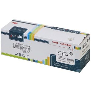 Toner Compatible AMIDA CE310A  HP 126 NEGRO CP1025 PR0100 M175 M275
