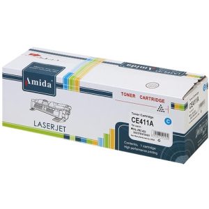 Toner Compatible AMIDA CE411A  HP 305A CYAN 2600 PAG M451M475M375