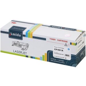 Toner Compatible AMIDA CF401A  HP 201A CYAN M252DW M277DW