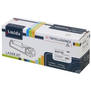 Toner Compatible AMIDA Q2612A  HP 12A NEGRO 1015/1010/1018 /1020/1022/3020/3050