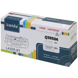 Toner Compatible AMIDA Q5950A  HP 643A NEGRO MOD 4700