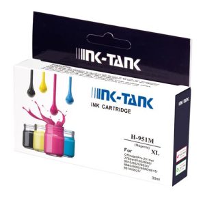 Cartucho de Tinta Compatible INKTANK CN047A/CN051A  HP 951XL/951 MAGENTA PRO 810
