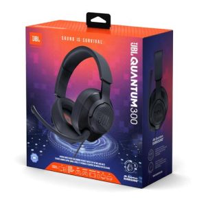 Audífonos JBL HEADPHONES QUANTUM Q300 GAMING 7.1 S.AME - JBLQUANTUM300BLKAM