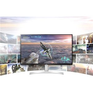 Monitor LG LED-backlit LCD monitor - 31.5" - 32UN550-W