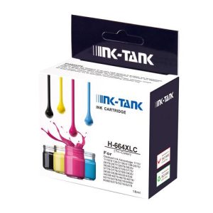 Cartucho de Tinta Compatible INKTANK HP 664Xl Tricolor F6V30Al