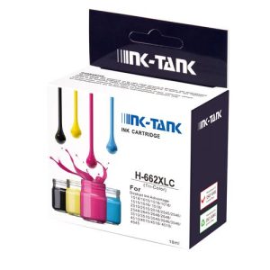 Cartucho de Tinta Compatible INKTANK  HP 662Xl Tricolor Cz106Al