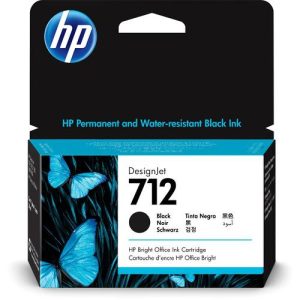 Cartucho de Tinta 3ED70A  HP 712 NEGRO 38ML T210 T250 T650