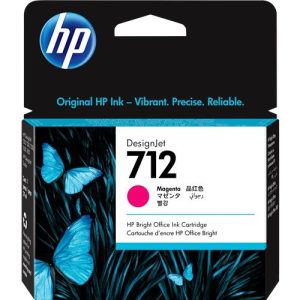 Cartucho de Tinta 3ED68A  HP 712 MAGENTA 29ML T210 T250 T650