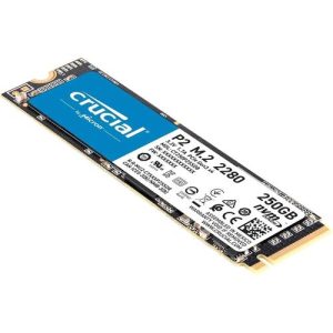 Disco CT250P2SSD8 - Micron CRUCIAL SSD P2 250GB 3D NAND NVME PCIE M.2 2100 MB/S
