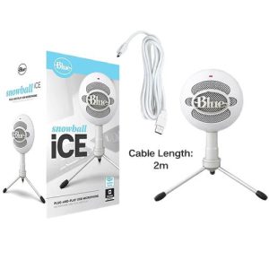 Micrófono Logitech 988-000070 - Blue- Snowball Ice  White