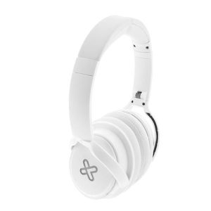 Audífonos KX Headphones BT 5.0  22hrs On-ear Vol-Mic White - KWH-251WH