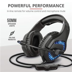 Audífonos TRUST GXT460 VARZZ HEADSET - 23380