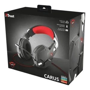 Audífonos TRUST GXT 322 Dynamic Headset - black - 20408