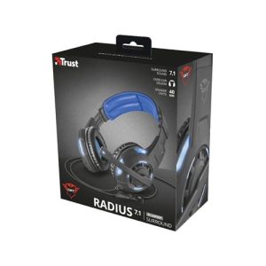 Audífonos TRUST GXT 350 Radius 7 1 Surround Headset - 22052