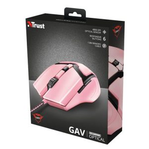 Mouse 23093 - Trust GXT101P GAV MOUSE PINK