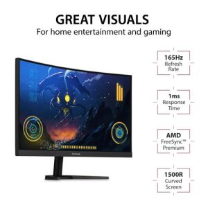 Monitor VX2468-PC-MHD - VWS 24IN MVA LCD CURVED 1500R FHD 165Hz 1Ms