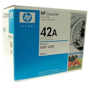 Toner HP 42A NEGRO MAQ.4250-4350 - Q5942A