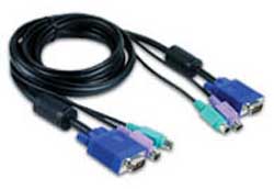 CABLE D-LINK 2 PTOS.VIDEO/MON/TEC DKVM-2K