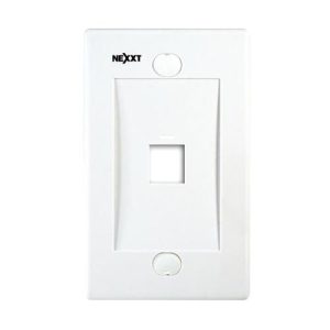 Cable Placa Muro NEXXT 1 PTO RJ-45 BLANCO /AW160NXT