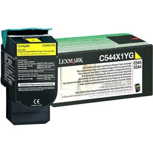 Toner LEXMARK YELLOW 4000 PAG C544 - C544X1YG