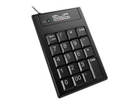 Teclado NUMERICO 19 TECLAS ESTANDAR KNP-100