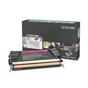 Toner LEXMARK MAGENTA - C736H1MG