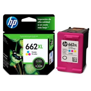 Cartucho de Tinta  HP 662XL Color 2515 300 Páginas - CZ106A