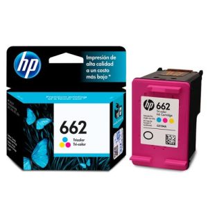 Cartucho de Tinta  HP 662 Color 2515 100 Pág. - CZ104A