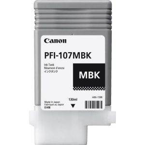 Cartucho de Tinta  CANON PFI-107MBK  CA-6704B001AA PIGMENT Matte Black