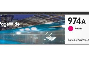 Cartucho de Tinta  HP 974A Magenta Original PageWide CRTG - L0R90AL