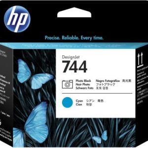 Cabezal HP 744 PHOTO BLACK/CYAN - F9J86A