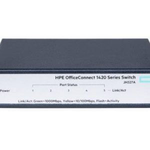 Switch HPE 1420 5P 10/100/1000 UnManaged - JH327A