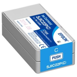 Cartucho de Tinta EPSON GJIC5(C) / C13S020564 Ink cartridge for GP-C831 (Cyan)