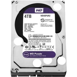 Disco duro WD D/S Purple 4TB Surveillance 64mb IntelliPower - WD40PURZ