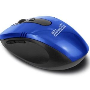 Mouse KlipX Mouse 6-button Opt 1600dpi Wireless Blue - KMW-330BL