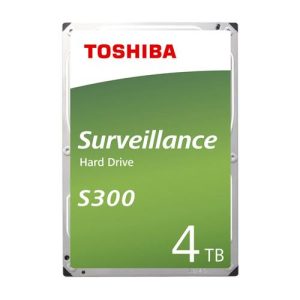 Disco Duro Interno Toshiba 4TB Desk Internal HDD 5400RPM 128MB S300 up to 32 cameras - HDWT140UZSVA
