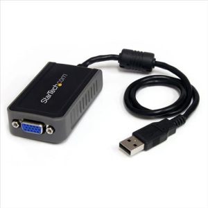 Adaptador STARTECH de video Externo USB a VGA - Cable Conversor - Ta - USB2VGAE2