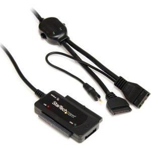 Cable STARTECH USB 2.0 to SATA/IDE Combo Adapter for 2.5/3.5 SSD/HDD - USB2SATAIDE