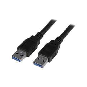 Cable STARTECH USB 3.0 de 3 metros - A Macho a A Macho - USB 3.1 G - USB3SAA3MBK