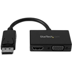 Adaptador STARTECH  DP de Audio/Video para Viajes - Conversor DisplayP