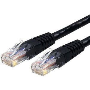 Cable de 3m Negro de Red Gigabit Cat6 Ethernet RJ45 UTP M - C6PATCH10BK - STARTE