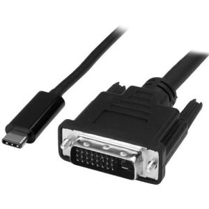 Adaptador STARTECH USB-C TO DVI- 1M (3 FT.) - 2560X1600 - CDP2DVIMM1MB