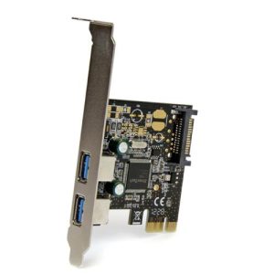 Tarjeta Controladora STARTECH  PCI Express PCI-E 2 Puertos - PEXUSB3S23