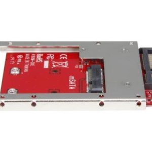 Adaptador Conversor de SSD mSata a Sata de 2 5 Pulgadas - SAT32MSAT257 - STARTEC