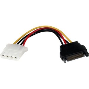 Cable Adaptador STARTECH 6in SATA to LP4 Power - F/M - LP4SATAFM6IN
