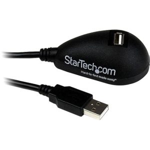 STARTECH Cable de 1 5m Extensión Alargador USB 2.0 de escritorio - USBEXTAA5DSK