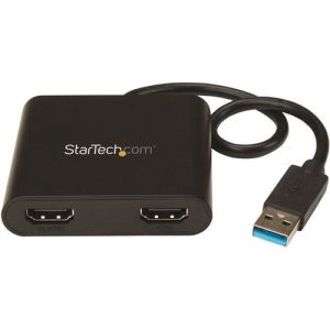 Adaptador Gráfico Externo USB 3.0 a 2 Puertos HDMI 4K - Adap - USB32HD2 - STARTE