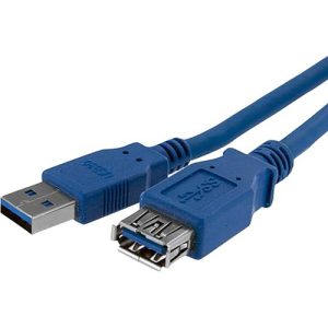 Cable de 1m de Extensión Alargador Pasivo USB 3.0 SuperSpe - USB3SEXT1M - STARTE